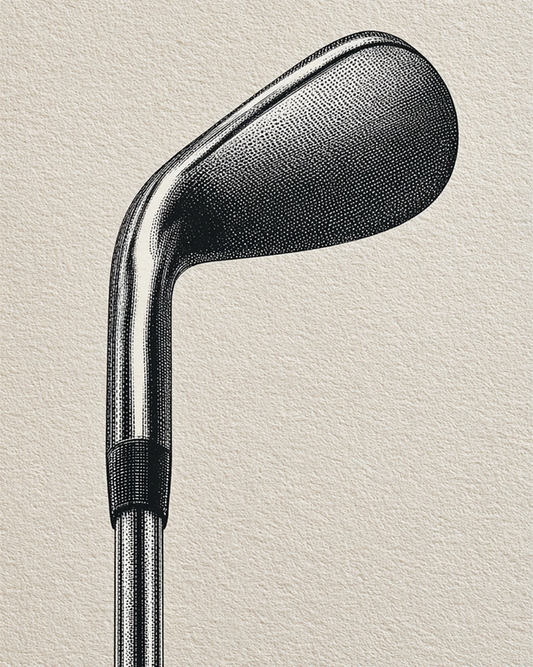 Golf Sports Stipple Art Collection

